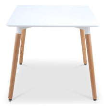 Load image into Gallery viewer, Ashley Rose Beech Wood Dining Table - White - Ashley Rose