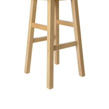 Load image into Gallery viewer, Ashley Rose Set of 2 Wooden Backless Bar Stools - Natural - Ashley Rose