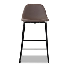 Load image into Gallery viewer, Ashley Rose Set of 2 PU Leather Crosby Bar Stools - Brown - Ashley Rose