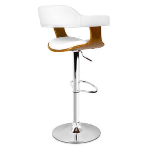 Ashley Rose Wooden Bar Stool - White - Ashley Rose