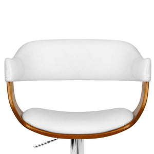 Ashley Rose Wooden Bar Stool - White - Ashley Rose