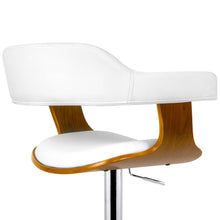 Load image into Gallery viewer, Ashley Rose Wooden Bar Stool - White - Ashley Rose