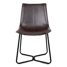 Load image into Gallery viewer, Ashley Rose Set of 2 PU Leather Dining Chair - Walnut - Ashley Rose