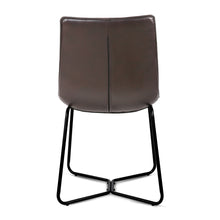 Load image into Gallery viewer, Ashley Rose Set of 2 PU Leather Dining Chair - Walnut - Ashley Rose