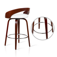 Load image into Gallery viewer, Ashley Rose Set of 2 Wooden Bar Stools - White - Ashley Rose