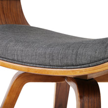 Load image into Gallery viewer, Ashley Rose Timber Wood and Fabric Dining Chair - Charcoal - Ashley Rose