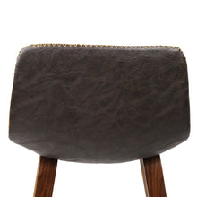 Load image into Gallery viewer, Ashley Rose Set of 2 PU Leather Bar Stools - Walnut - Ashley Rose