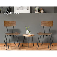 Load image into Gallery viewer, Ashley Rose 4x Retro Dining Chiars Kitchen Living Room Cafe Bentwood Wooden - Ashley Rose