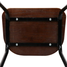 Load image into Gallery viewer, Ashley Rose Set of 2 Wooden Backless Bar Stools - Black - Ashley Rose