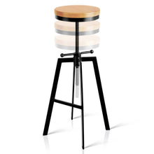 Load image into Gallery viewer, Ashley Rose Adjutable Height Swivel Bar Stool - Black - Ashley Rose