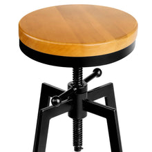 Load image into Gallery viewer, Ashley Rose Adjutable Height Swivel Bar Stool - Black - Ashley Rose