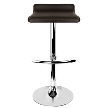 Load image into Gallery viewer, Ashley Rose Set of 2 PU Leather Bar Stools - Chocolate - Ashley Rose