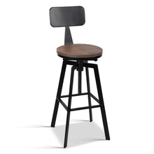 Load image into Gallery viewer, Ashley Rose Rustic Industrial Metal Bar Stool - Ashley Rose