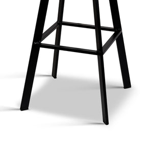 Ashley Rose Rustic Industrial Metal Bar Stool - Ashley Rose