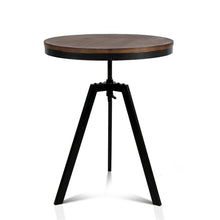 Load image into Gallery viewer, Ashley Rose Elm Wood Round Dining Table - Dark Brown - Ashley Rose