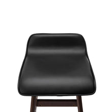 Load image into Gallery viewer, Ashley Rose Set of 2 PU Leather and Wood Bar Stool - Black - Ashley Rose