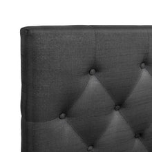 Load image into Gallery viewer, Ashley Rose King Size Upholstered Fabric Headboard - Charcoal - Ashley Rose