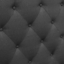 Load image into Gallery viewer, Ashley Rose King Size Upholstered Fabric Headboard - Charcoal - Ashley Rose