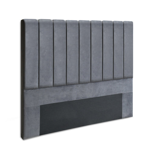 Ashley Rose Queen Size Fabric Bed Headboard - Charcoal - Ashley Rose