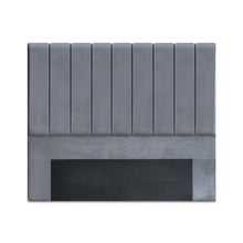 Load image into Gallery viewer, Ashley Rose Queen Size Fabric Bed Headboard - Charcoal - Ashley Rose