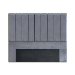 Ashley Rose Queen Size Fabric Bed Headboard - Charcoal - Ashley Rose