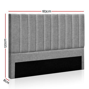 Ashley Rose KING Size Bed Head SALA Headboard for Base Frame Linen Upholstered - Ashley Rose