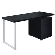 Load image into Gallery viewer, Ashley Rose Metal Desk with 3 Drawers - Black - Ashley Rose