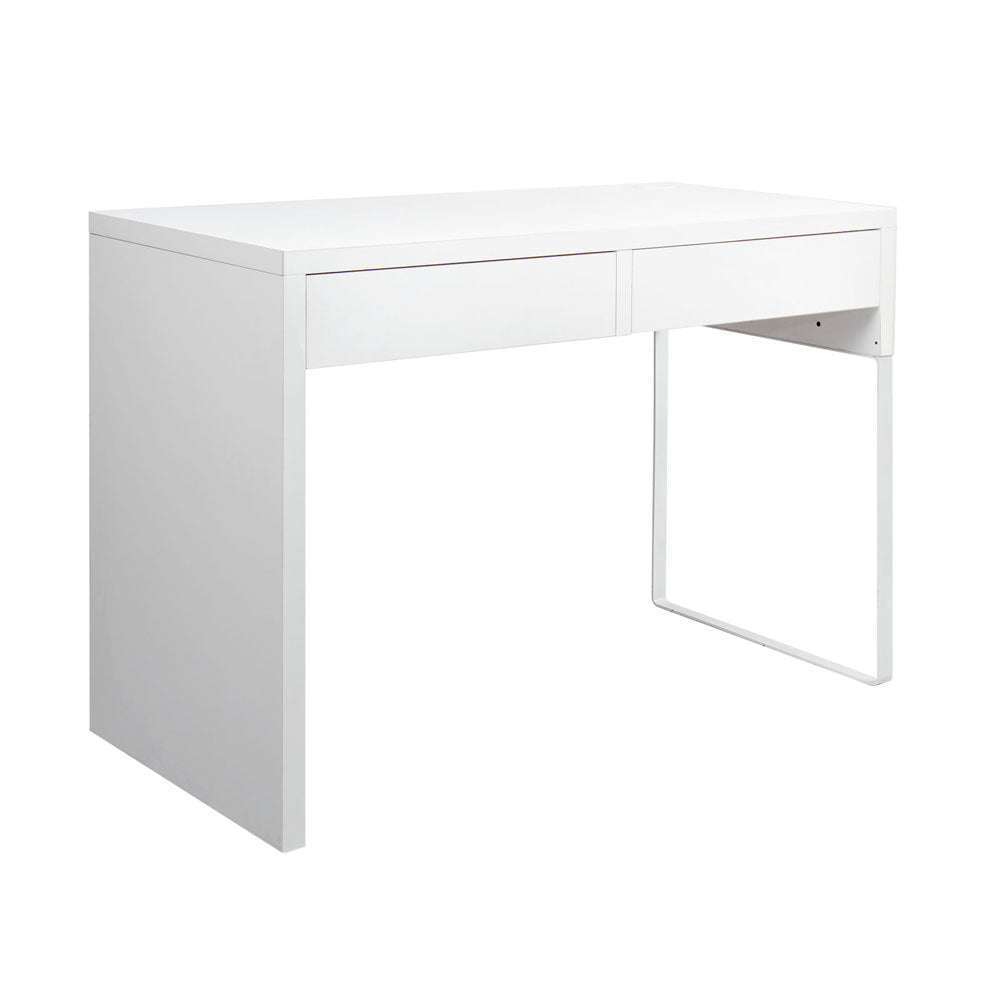 Ashley Rose Metal Desk with 2 Drawers - White - Ashley Rose