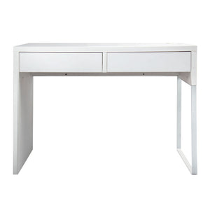 Ashley Rose Metal Desk with 2 Drawers - White - Ashley Rose