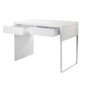 Ashley Rose Metal Desk with 2 Drawers - White - Ashley Rose