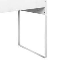 Load image into Gallery viewer, Ashley Rose Metal Desk With Storage Cabinets - White - Ashley Rose