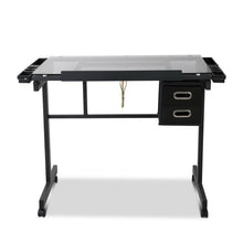 Load image into Gallery viewer, Ashley Rose Adjustable Drawing Desk - Black and Grey - Ashley Rose