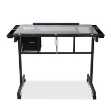 Load image into Gallery viewer, Ashley Rose Adjustable Drawing Desk - Black and Grey - Ashley Rose