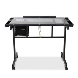 Ashley Rose Adjustable Drawing Desk - Black and Grey - Ashley Rose