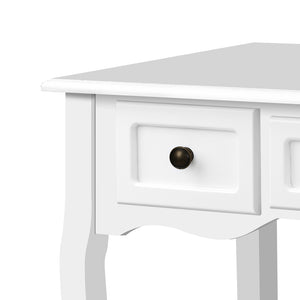 Ashley Rose French Provincial Hall Table - White - Ashley Rose