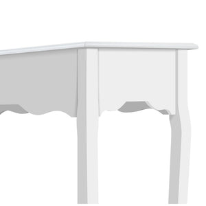 Ashley Rose French Provincial Hall Table - White - Ashley Rose