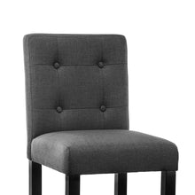 Load image into Gallery viewer, Ashley Rose Set of 2 French Provincial Dining Chair - Charcoal - Ashley Rose