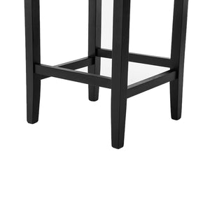 Ashley Rose Set of 2 French Provincial Dining Chair - Charcoal - Ashley Rose