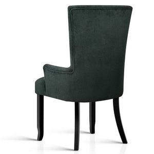 Ashley Rose French Provincial Dining Chair - Grey - Ashley Rose