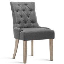 Load image into Gallery viewer, Ashley Rose French Provincial Dining Chair - Grey - Ashley Rose