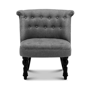 Ashley Rose Lorraine Armchair - Grey - Ashley Rose