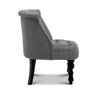 Ashley Rose Lorraine Armchair - Grey - Ashley Rose