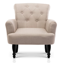 Load image into Gallery viewer, Ashley Rose French Lorraine Chair Retro Wing - Taupe - Ashley Rose