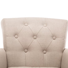 Load image into Gallery viewer, Ashley Rose French Lorraine Chair Retro Wing - Taupe - Ashley Rose