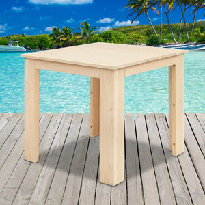 Gardeon Wooden Outdoor Side Beach Table - Ashley Rose