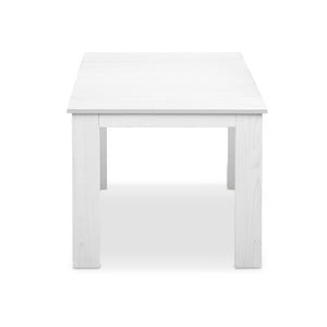 Gardeon Outdoor Side Beach Table - White - Ashley Rose