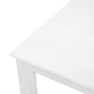 Gardeon Outdoor Side Beach Table - White - Ashley Rose