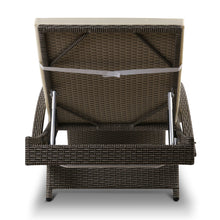 Load image into Gallery viewer, Ashley Rose Outdoor Sun Lounge Chair with Cushion- Grey - Ashley Rose