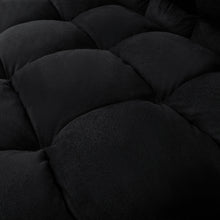 Load image into Gallery viewer, Ashley Rose Lounge Sofa Bed 2-seater Floor Folding Suede Charcoal - Ashley Rose