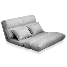 Load image into Gallery viewer, Ashley Rose Lounge Sofa Bed Floor Recliner Chaise Folding Linen Farbric - Ashley Rose